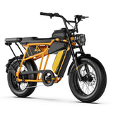 20" Fat Tyre Electric Bike for Adults, 48V 15.6Ah Battery, 250W Motor, 7-Speed E-Bike with Dual Suspension