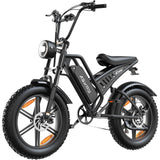 20" Fat Tyre Electric Bike for Adults, 48V 15Ah Removable Battery, 1500W Peak Motor E-Bike, 7-Speed Mountain Bike