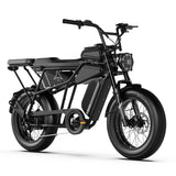 20" Fat Tyre Electric Bike for Adults, 48V 15.6Ah Battery, 250W Motor, 7-Speed E-Bike with Dual Suspension